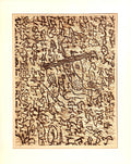 Max Ernst Dada Surrealist Hand Signed Lithograph Poster for a Jewish Museum