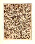 Max Ernst Dada Surrealist Hand Signed Lithograph Poster for a Jewish Museum