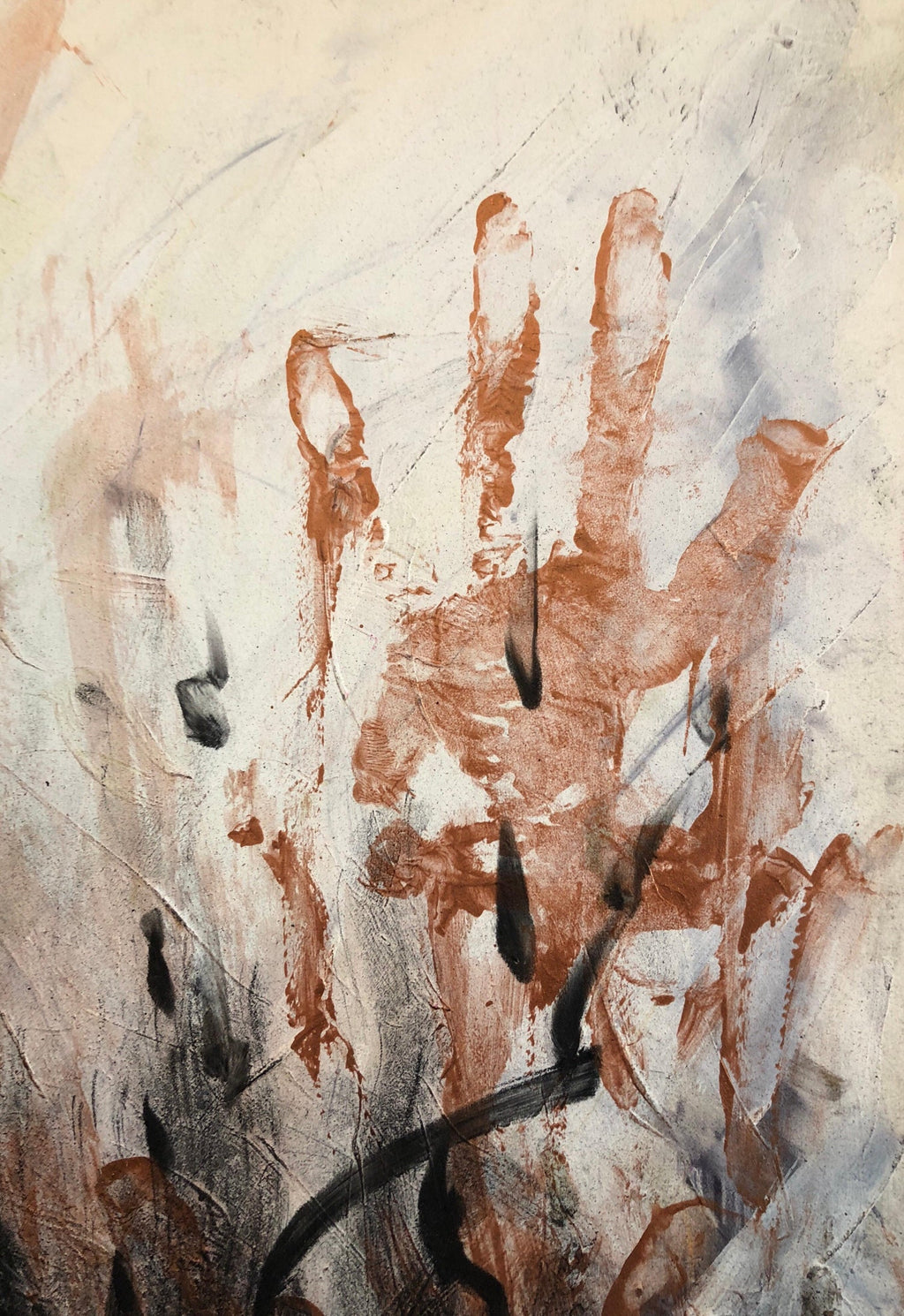 Mixed Media Painting Minnesota Woman Artist Figurative Abstract
