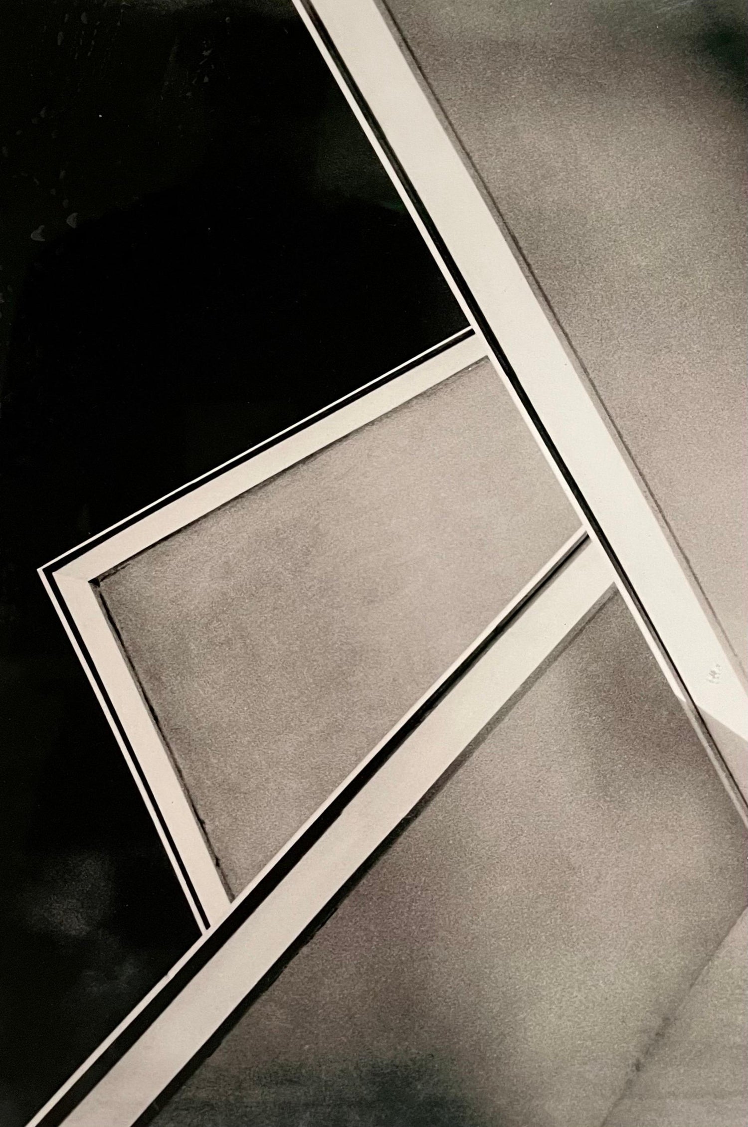 Brazilian Conceptual Modernist Photograph Jose Yalenti Architectural Abstract