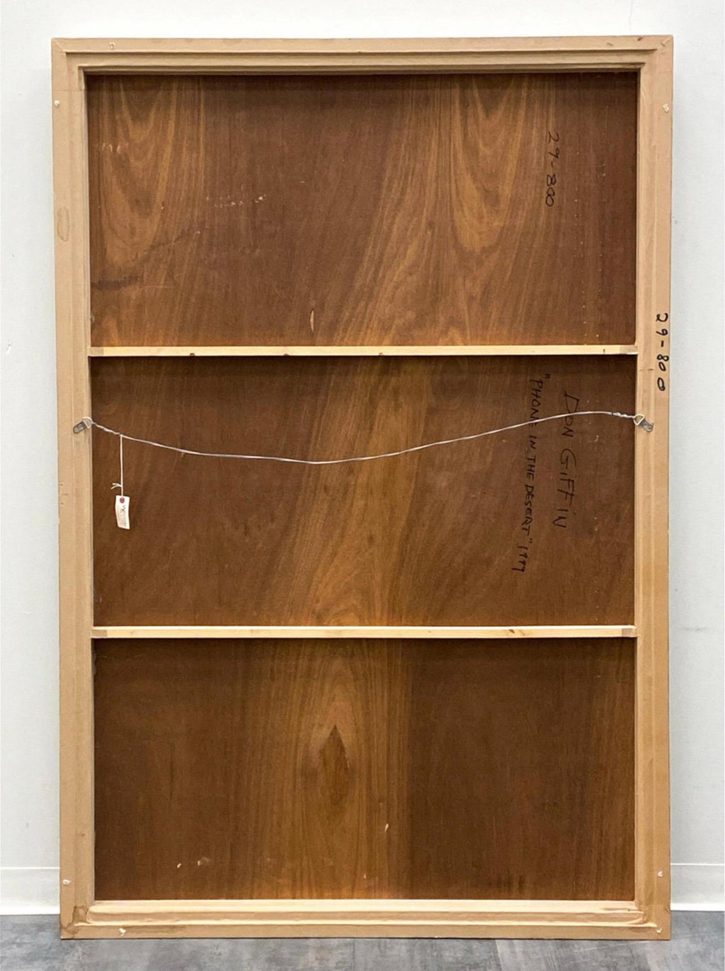 Don Giffin Finish Fetish Abstract Alkyd Pigment Painting Los Angeles, California