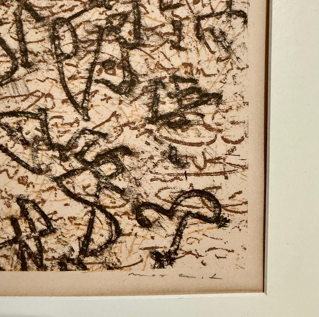 Max Ernst Dada Surrealist Hand Signed Lithograph Poster for a Jewish Museum