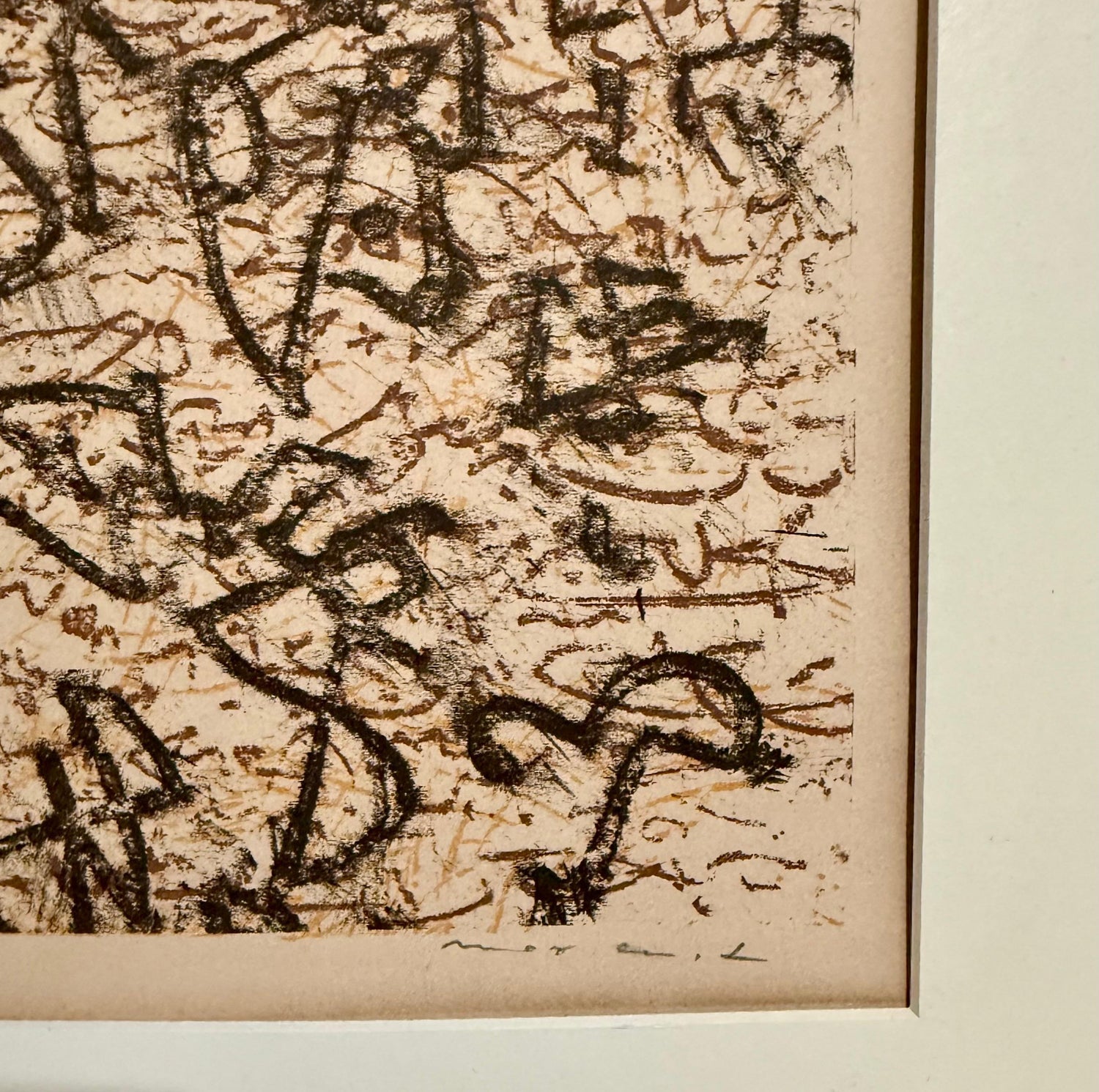 Max Ernst Dada Surrealist Hand Signed Lithograph Poster for a Jewish Museum