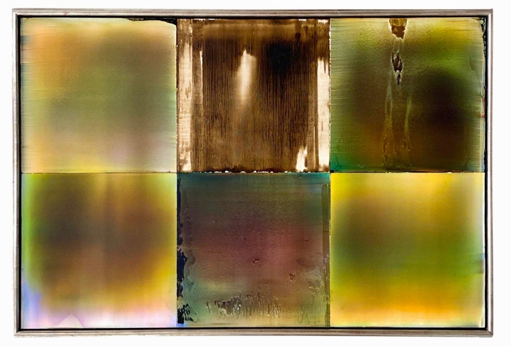 Don Giffin Finish Fetish Abstract Alkyd Pigment Painting Los Angeles, California