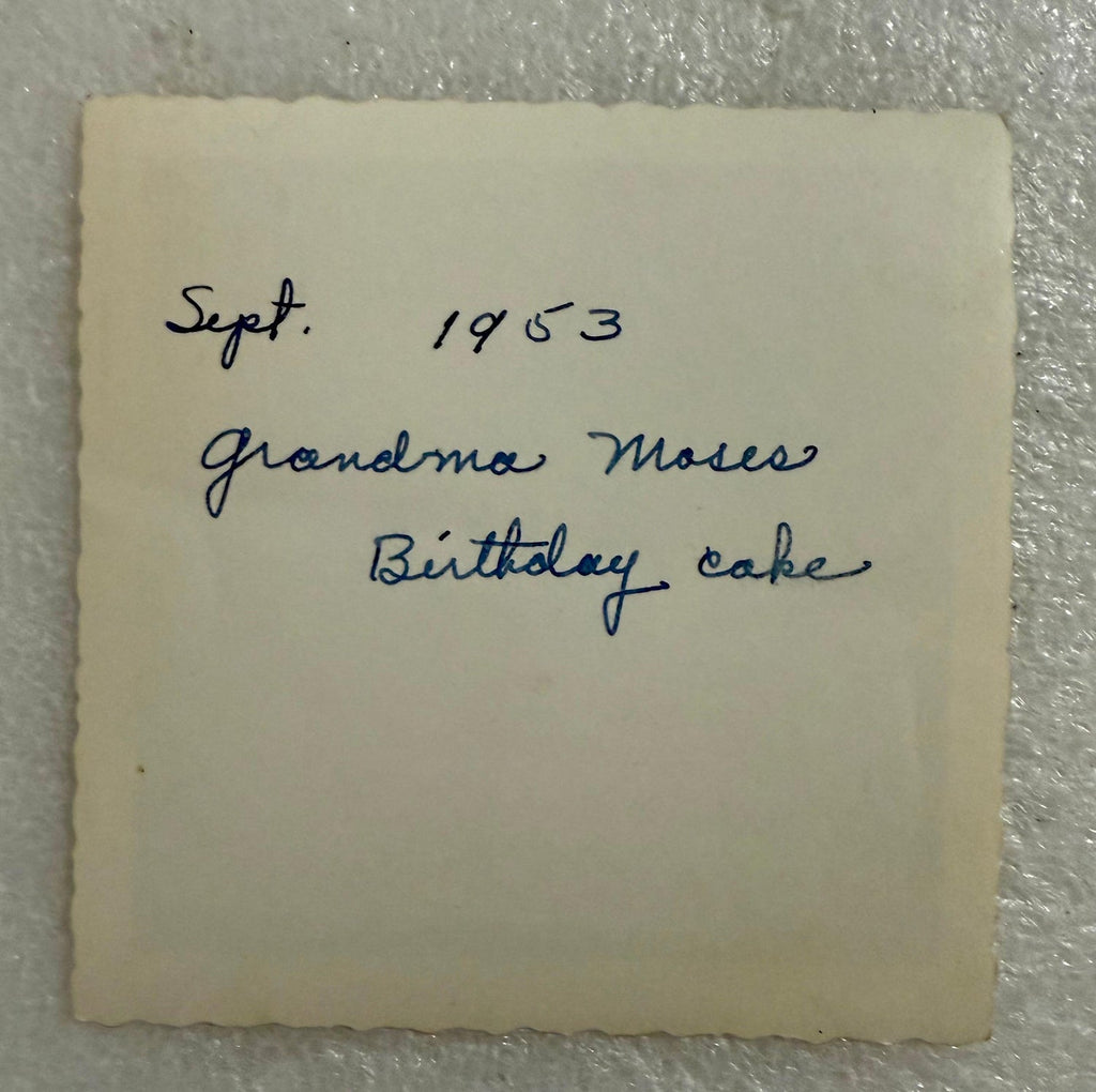 Vintage Photo Archive Grandma Moses Folk Art Artist Photograph Collection