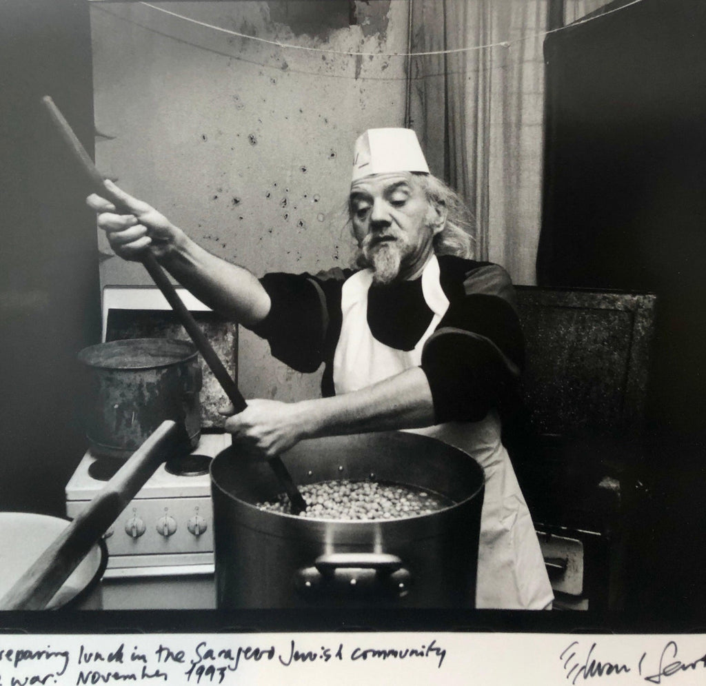 Photo Tzitzko Abinun Jewish Cooking Budapest Vintage Silver Gelatin Photograph