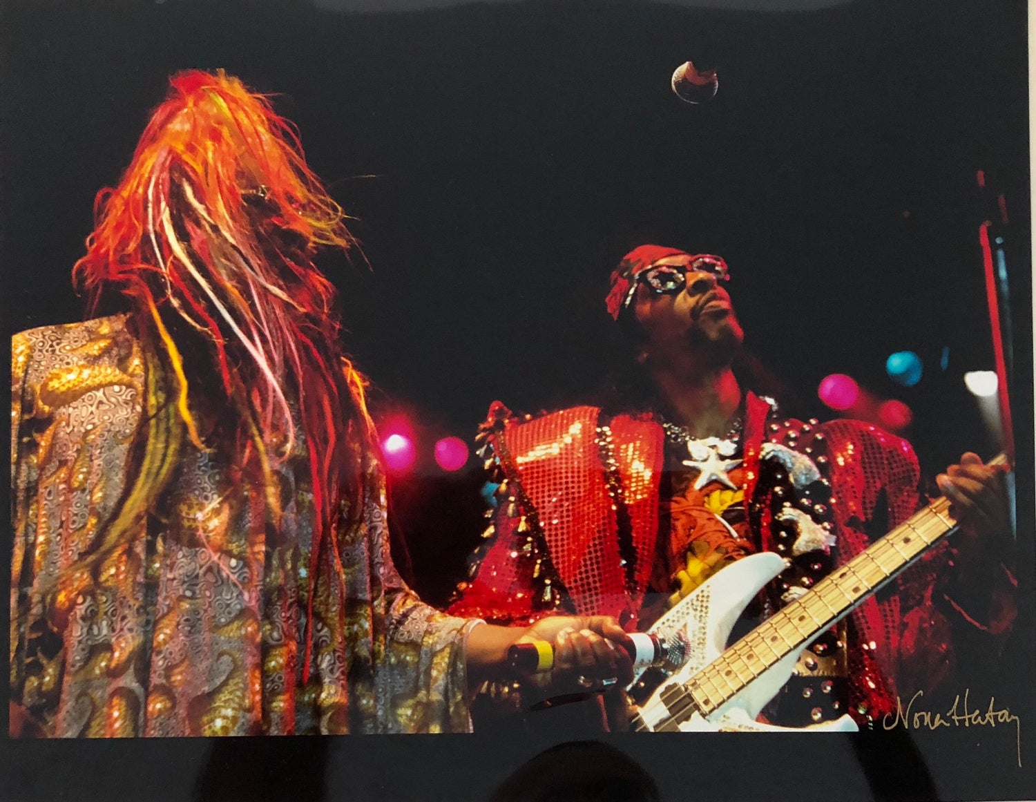 Original Hand Signed Rock & Roll Photograph Woodstock Country Joe Macdonald