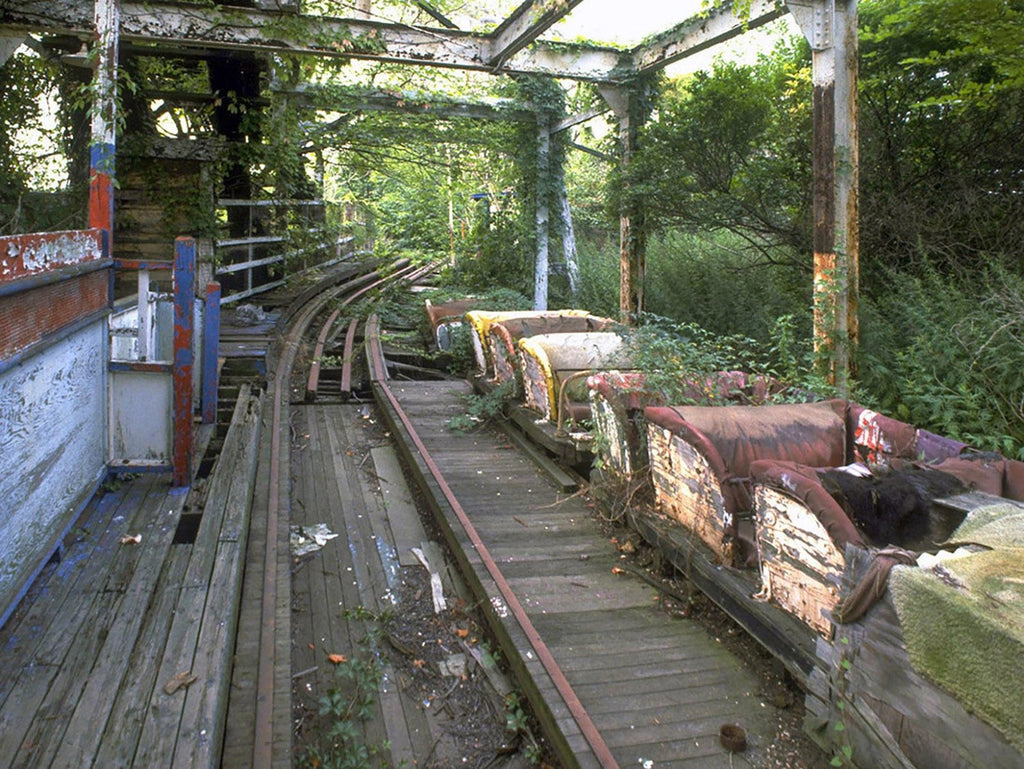 Location Proposal Iris Print Ed. 12 Hand Signed Cyclone Racer (Coney Island, NY)